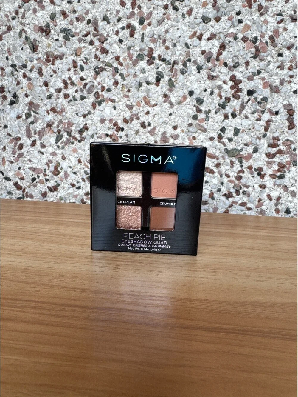 Sigma Beauty Peach Pie Eyeshadow Quad New Sealed Full Size